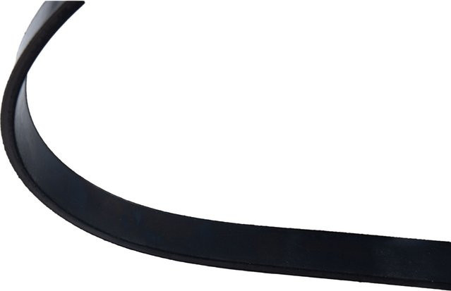 DAZZLEEX 2 Stück Ersatz-Gummibänder für Bandsägen-Scrollräder, Schwarz, passend für 8 und 14 Zoll Durchmesser - Bild 1