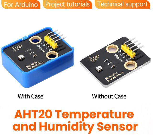 Keyestudio AHT20 Temperatur- und Feuchtigkeitssensor für Arduino und Raspberry Pi sowie Lego DIY elektronische Bausteine - Bild 1