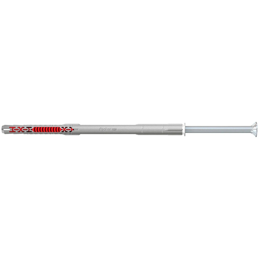 Fischer Langschaftdübel DuoXpand T mit Senkkopfschraube in Grau, Durchmesser: 10 mm, Länge: 230 mm - Bild 2