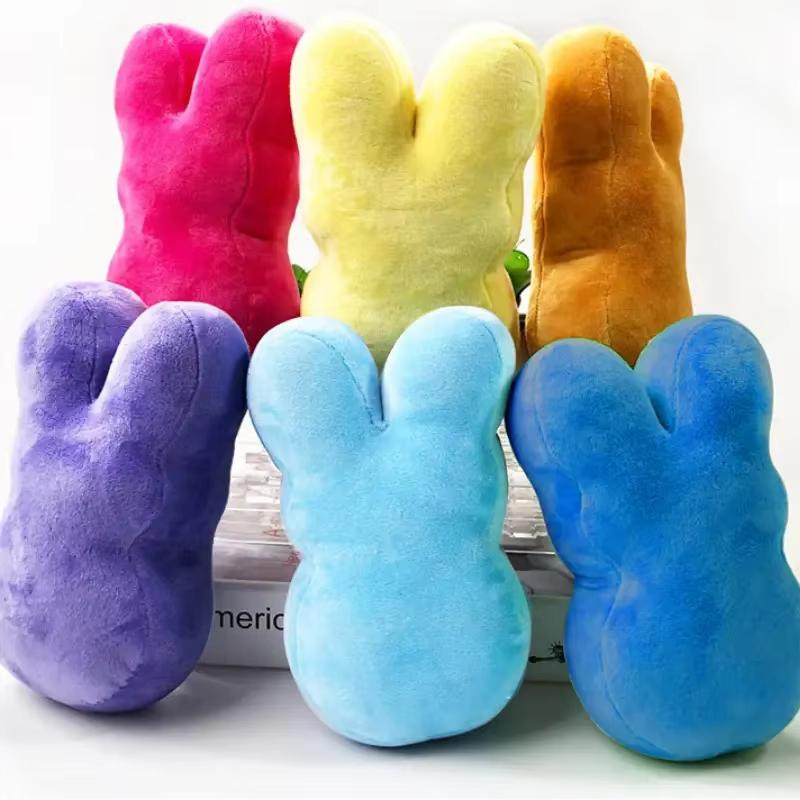 Yiran toy 1 Peeps Plüschhase Ostern Plüsch blau 20cm - Bild 2