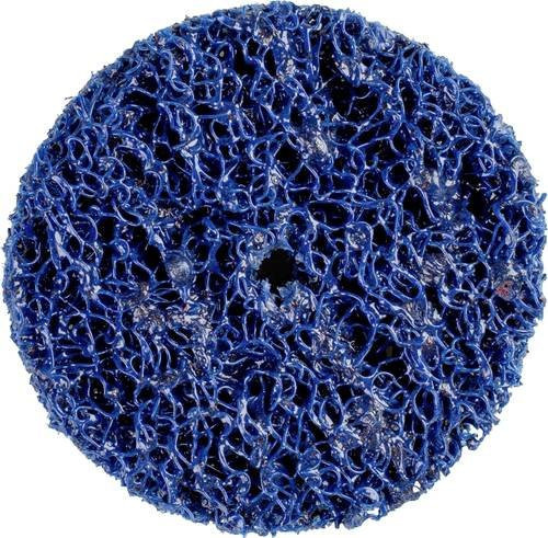 PFERD TOOLS POLICLEAN PLUS PCLS Reinigungsvlies Blau für Metall und Lack Ø 75 x 13 mm, Bohrung Ø 6 mm - Bild 1