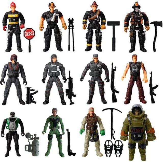 Yiran toy 1 Militär Actionfiguren Spielset 1:18 - Bild 1