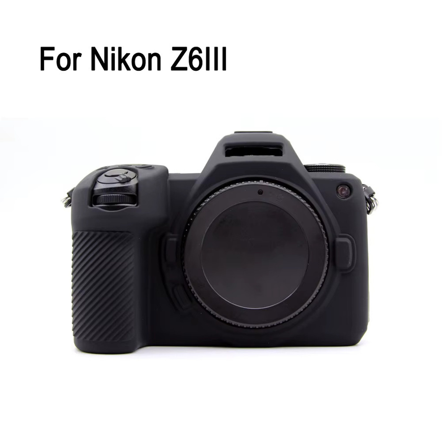 Nikon Z6III Weiche Silikonhülle Kamera Schutzhülle in Schwarz oder Blau - Bild 2