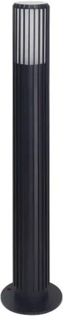 LUXULA Pollerleuchte Schwarz aus Aluminium mit GU10 Fassung und Erdspieß für Garten und Außenanlagen, Höhe: 55 cm, IP44 - Bild 1
