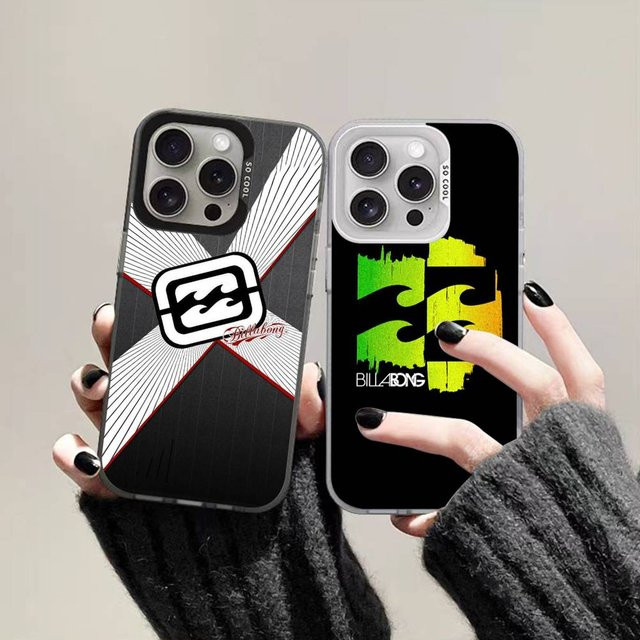 Billabong Handyhülle für iPhone 11 bis iPhone 17 Pro Max Plus Stoßfeste Schutzhülle Multicolour - Bild 1