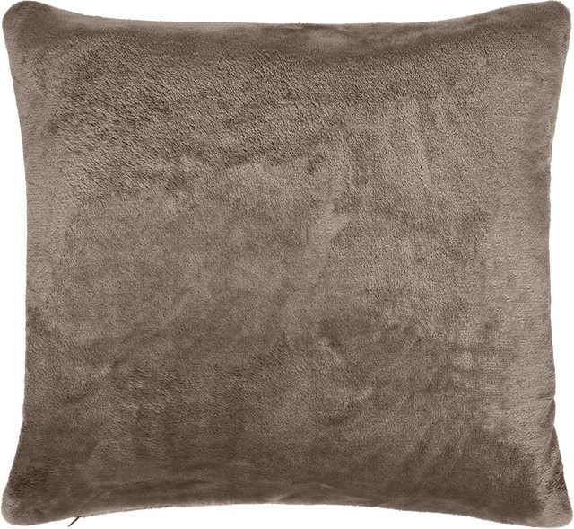 Kissenhülle ERWIN M. Barrie in Taupe, B/H: 40 x 40 cm - Bild 1
