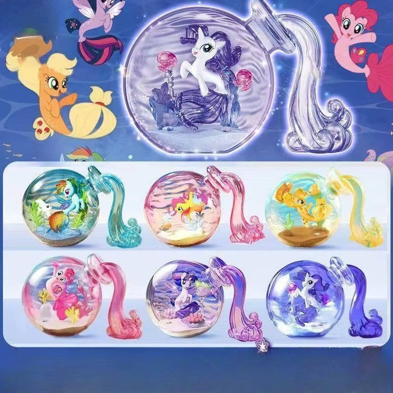 Hasbro My Little Pony Ocean Magic Bottle Blind Box, Meerjungfrau Figur - Bild 1