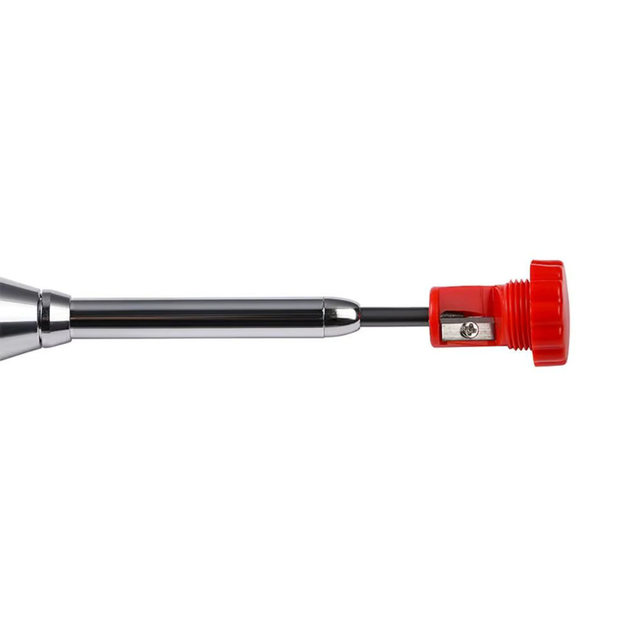 Professioneller Druckbleistift für Tieflochmarkierungen mit integriertem Spitzer, 2,8 mm Mine, Schwarz - Bild 1