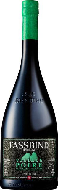 Fassbind Les Vieilles Barriques Alte Birne Edelbrand, Schweiz, 40% Vol., 0,7 l - Bild 1