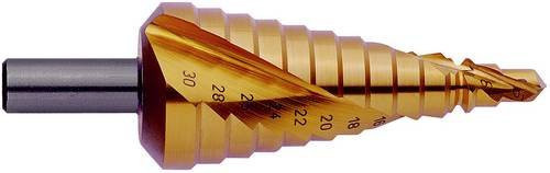 Exact 07034 HSS Stufenbohrer-Set TiN in Gold mit 3-Flächenschaft - Bild 1