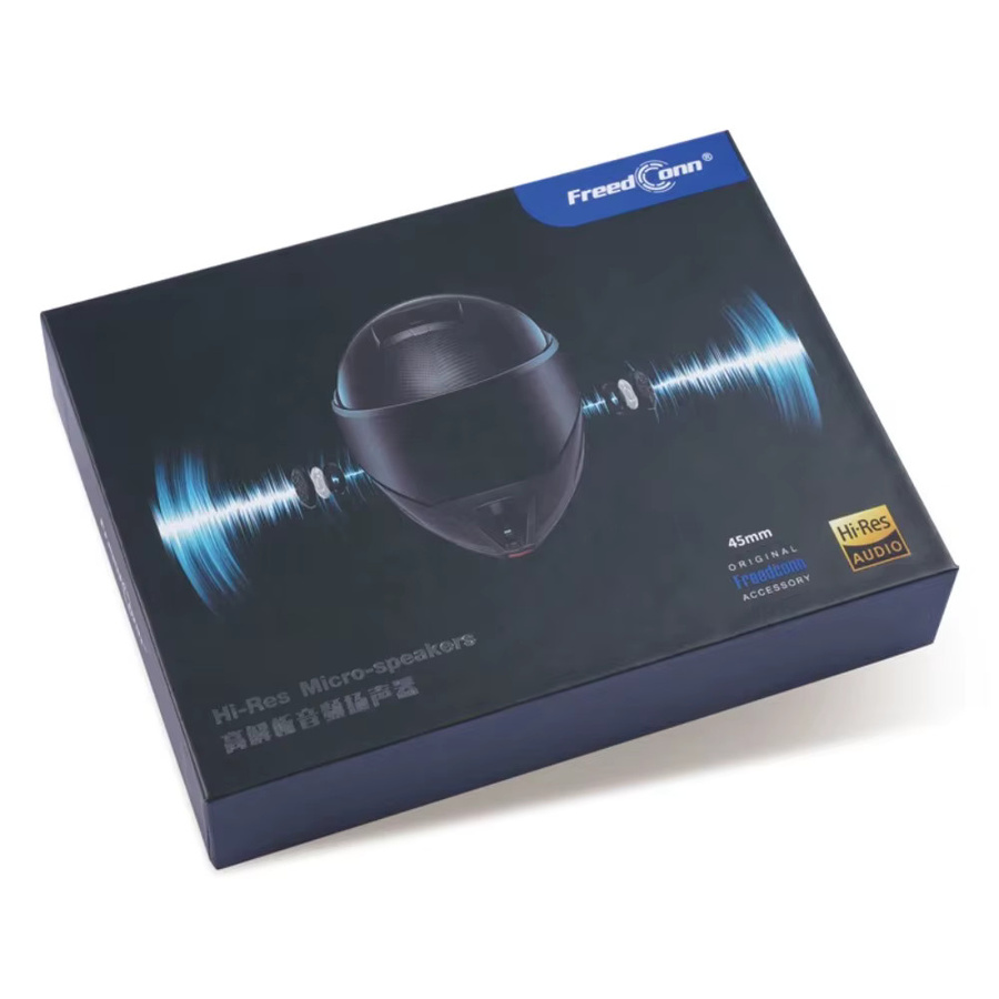 Freedconn D7HERO Bluetooth Helm-Headset Hi-RES Motorrad-Intercom mit Mikrofon in Schwarz - Bild 3