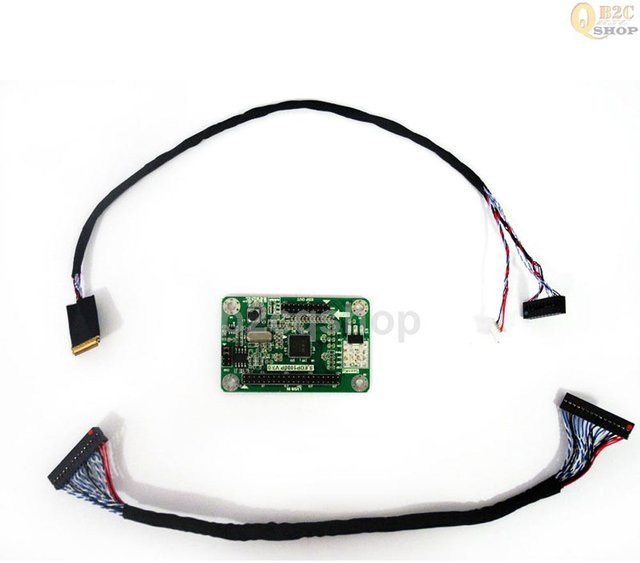 LVDS zu EDP Signal Umrichter Platine 30 Pin Adapter für LCD Treiber Controller Konvertierung in Grün - Bild 1