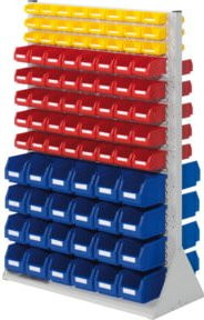 Kappes Systemeinheit RasterPlan Gr. 4 doppelseitig Mod. D45 in Grau und Multicolour aus Kunststoff, B: 145 cm, T: 100 cm, H: 43 cm - Bild 1