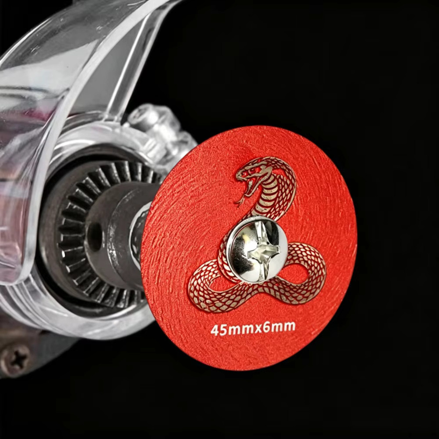 RSMXYO Mini-Diamantsägeblatt mit abnehmbarem Schaft für Keramik und Porzellan, Durchmesser: 45 mm, Farbe: Rot - Bild 5