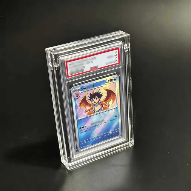 TAKARA TOMY Pokémon Yu-Gi-Oh Karten Display-Ständer, Zubehör, transparent - Bild 1