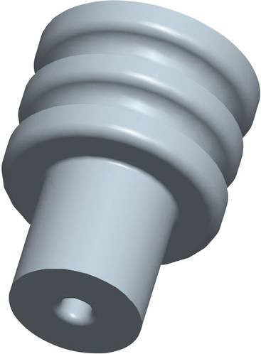 TE Connectivity Universal-MATE-N-LOK Drahtabdichtung Pole 1 MCP 963294-1 Grau - Bild 1