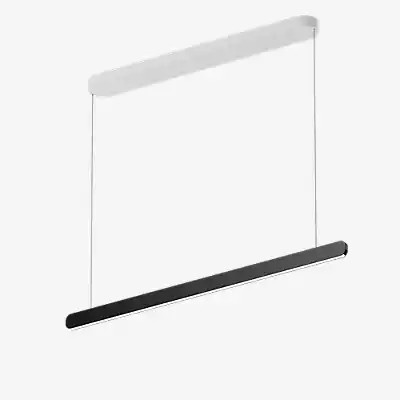 Occhio Mito Volo 100 Var Up LED Pendelleuchte, Farbe Black Phantom/Baldachin Weiß Matt, x-tra warm (2.200-3.500 K) - Bild 1