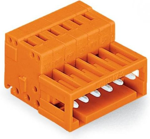 WAGO Federleiste 734-349 in Orange, 25 Stück - Bild 1