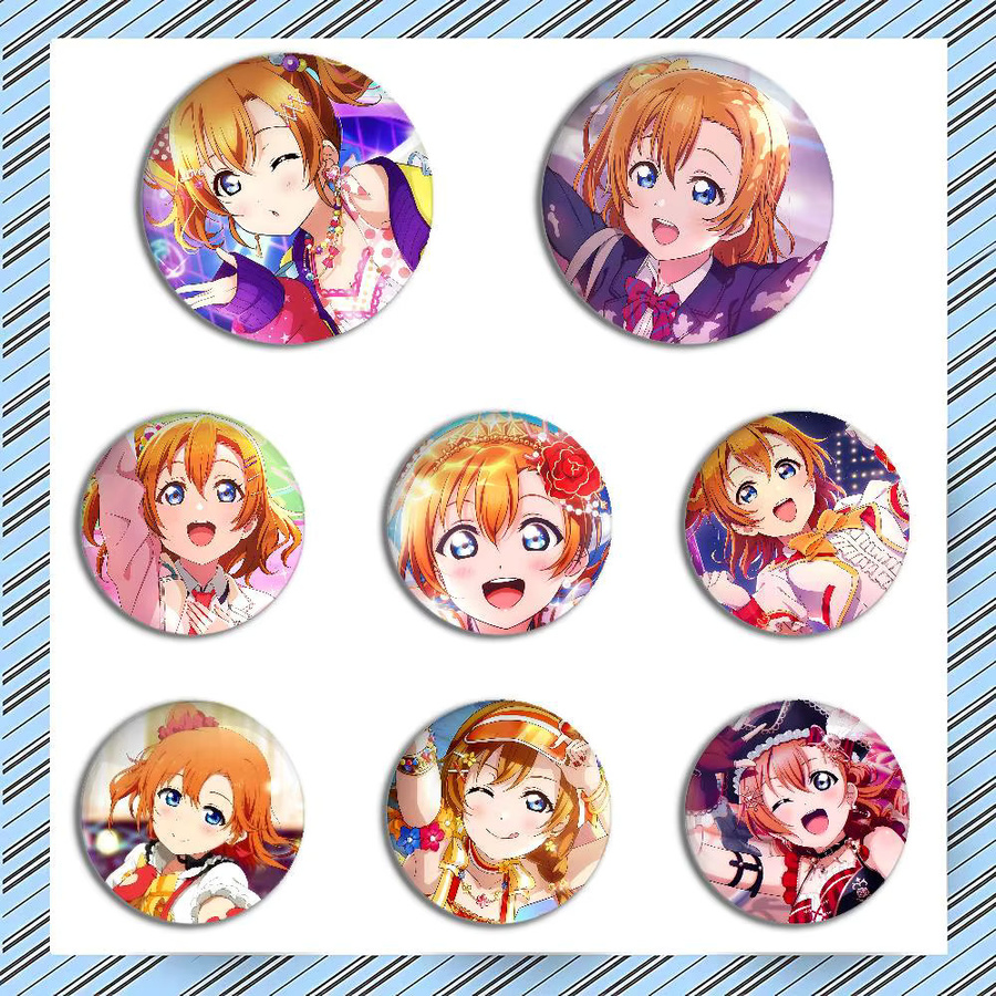 Brosche Anime Honoka Kousaka, Bunt - Bild 2