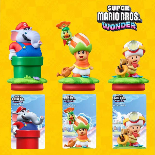 Nintendo Super Mario Meetup in Bellabel Park Poplin Prince Florian Captain Toad & Talking Flower Elephant Karte für Switch2 - Bild 1