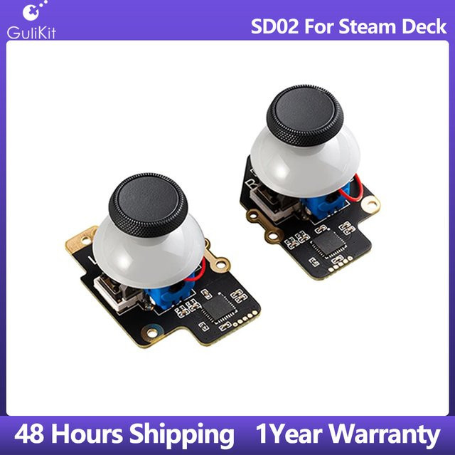 Gulikit SD02 Elektromagnetisches Joystick-Modul mit Hall-Effekt-Sensor für Steam Deck als Reparatur-Ersatz gegen Stick Drift - Bild 1