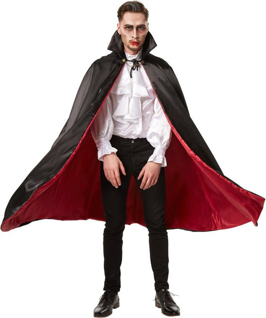 tectake Edler Vampirumhang, Fantasy, Schwarz - Bild 1
