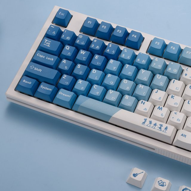 Mygo mechanische Tastatur-Tastenkappen für Wooting Wolf Spider, anpassbare Gaming-Keycaps in Multicolour - Bild 1