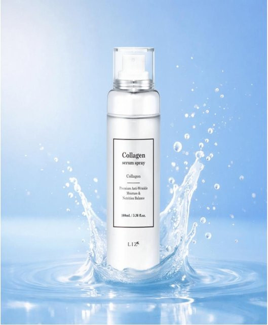 LizK Kollagen Serum Mist Spray, 100 ml, für empfindliche Haut - Bild 1