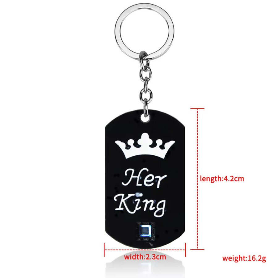 MINISO Halskette, Legierung, Schwarz, Unisex - Bild 5