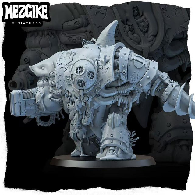 Resinking Abhorrent Dredgebrute, Resin Kit Wargame, Fantasy - Bild 1