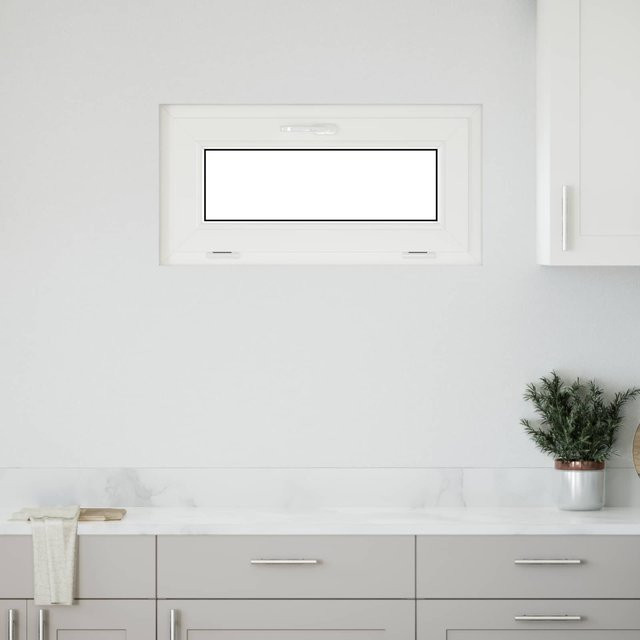 Kellerfenster RISOR von VD Home Furnishing aus PVC und Glas in Weiß, B/H: 80 x 40 cm - Bild 1
