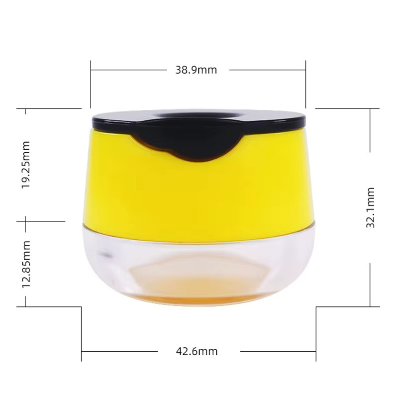 HNKMP Lippenmasken-Box nachfüllbar, 6g, Glas, Unisex - Bild 2