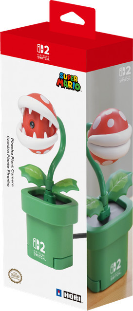 Nintendo Switch 2 Piranha-Pflanzen Kamera in Rot und Grün - Bild 1