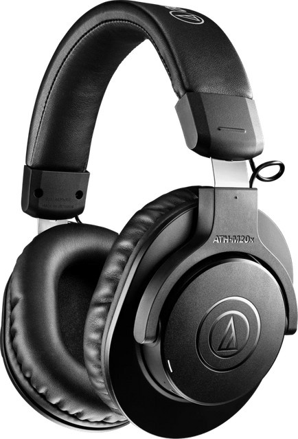 Audio-Technica ATH-M20XBT Bluetooth Over-Ear Kopfhörer in Schwarz mit USB-C - Bild 1