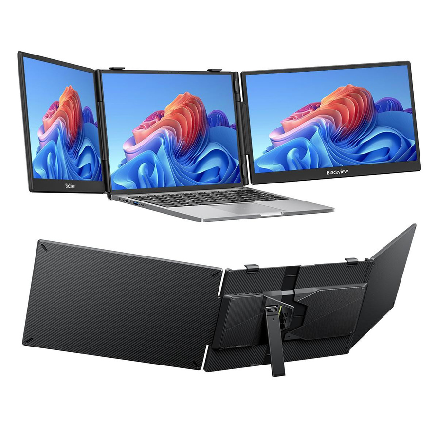 Blackview DCM5 14 Tragbarer Monitor Full HD IPS mit geringem Blaulichtanteil, Schwarz - Bild 5