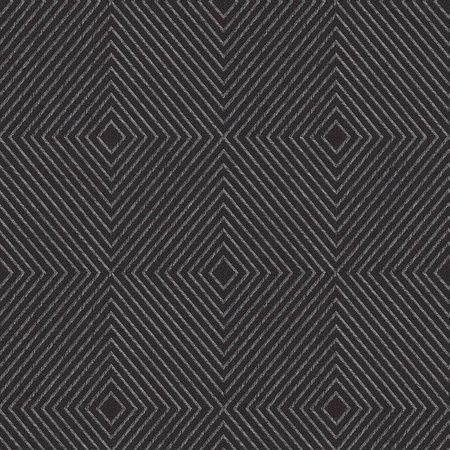 Profhome Grafik Tapete Geometrisch Matt in Schwarz und Silber, Non-Woven, Breite: 0,53 m, Höhe: 10,05 m