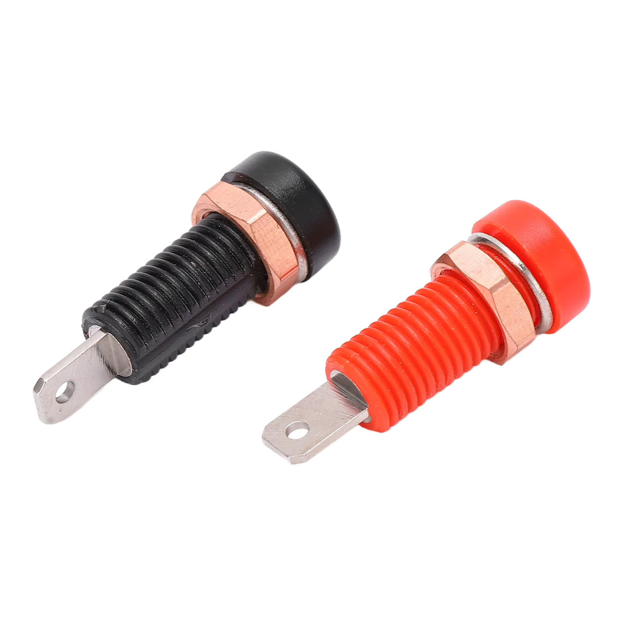 Bananenstecker Buchse mit 4 mm Loch für elektronische Geräte, 30 V-60 V, maximal 24 A, Multicolor - Bild 4