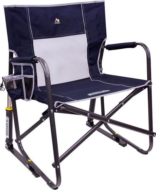 GCI Freestyle Rocker XL Campingstuhl mit Schaukelfunktion in Indigo Blue - Bild 1