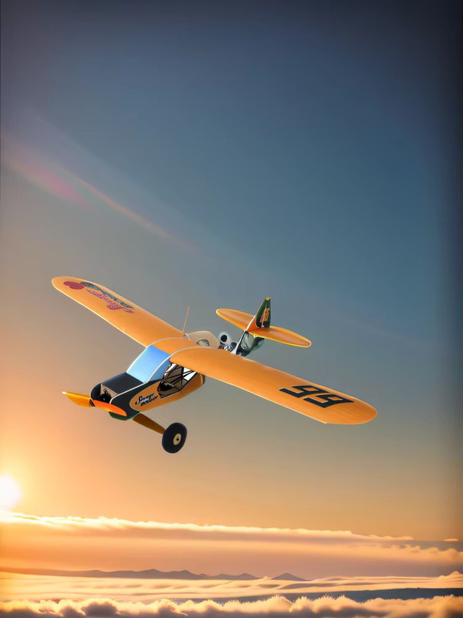 Real Hawk Wilde Bobber, RC Flugzeug Modell, Schaumstoff, Kit - Bild 2