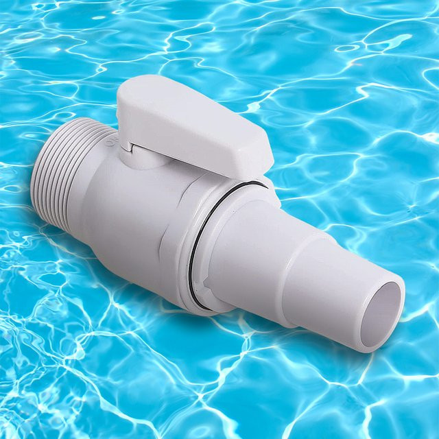 APWIKOGER 2-Wege-Kugelhahn Poolpumpenventil 1/4-1/2 für Poolfilter Absperranschluss bis maximal 50 psi Schwimmbadzubehör - Bild 1