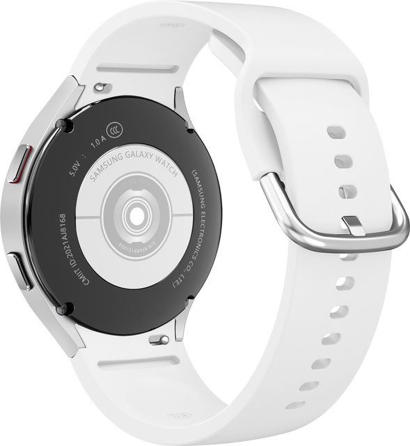 Tobfit Uhrenarmband Silikon, Weiß, Unisex, 20 mm - Bild 1