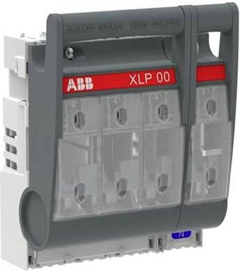 ABB XLP00-4P-8BC Sicherungslasttrennschalter, 4-polig, 160A, 500V, Grau - Bild 1