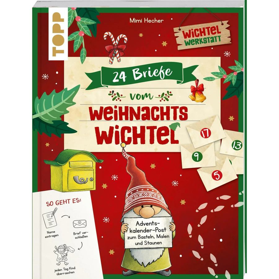 Topp 24 Briefe vom Weihnachtswichtel Adventskalenderbuch deutsch - Bild 2