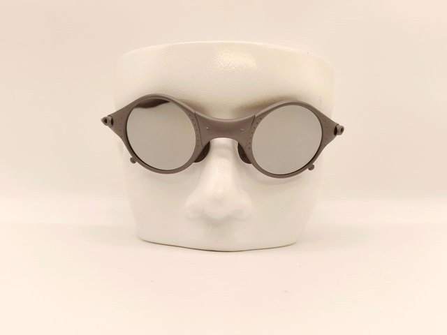 BC-Warm Home E5-4 Fahrradbrille, Metall, Vollrand, Round, Unisex, Grey - Bild 1