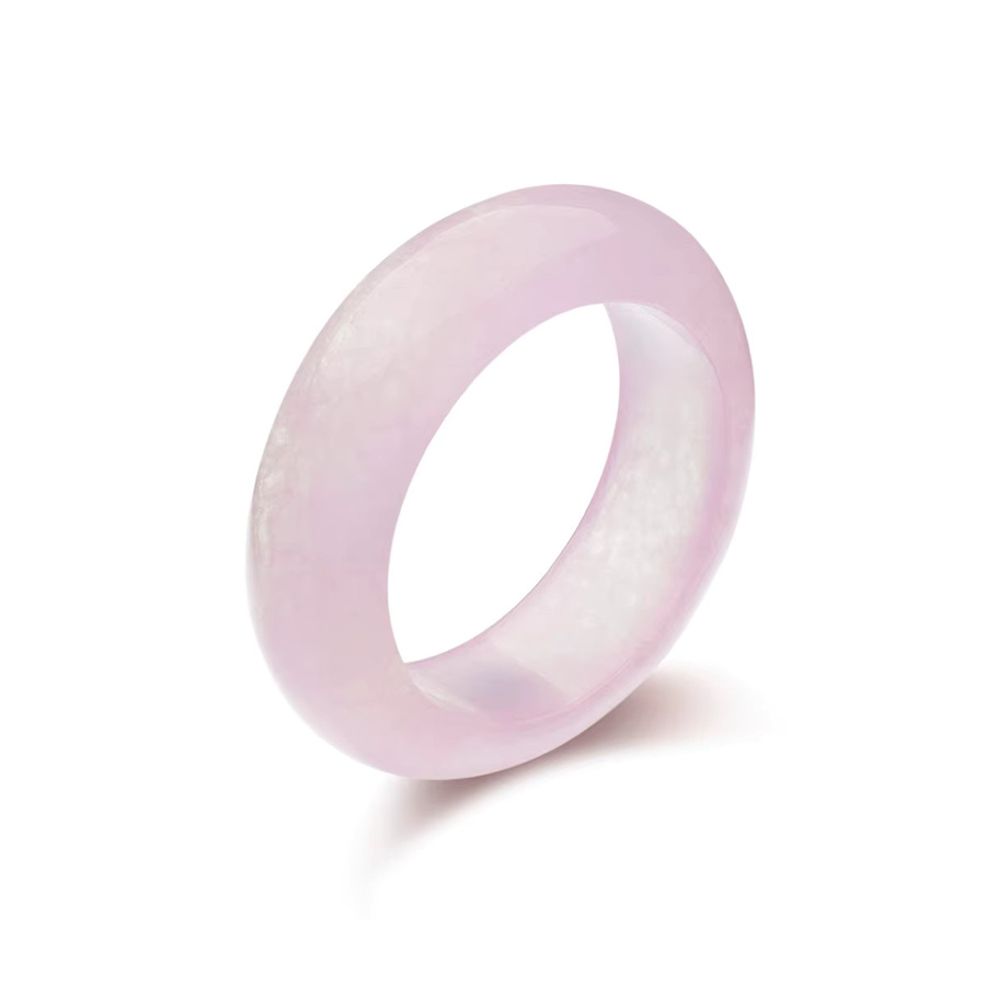 Pinannie Ring, Rosa Jade, 6mm, Damen - Bild 4