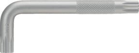 KS Tools XZN-Winkelstiftschlüssel kurz M6 aus gehärtetem Stahl in Silber - Bild 1