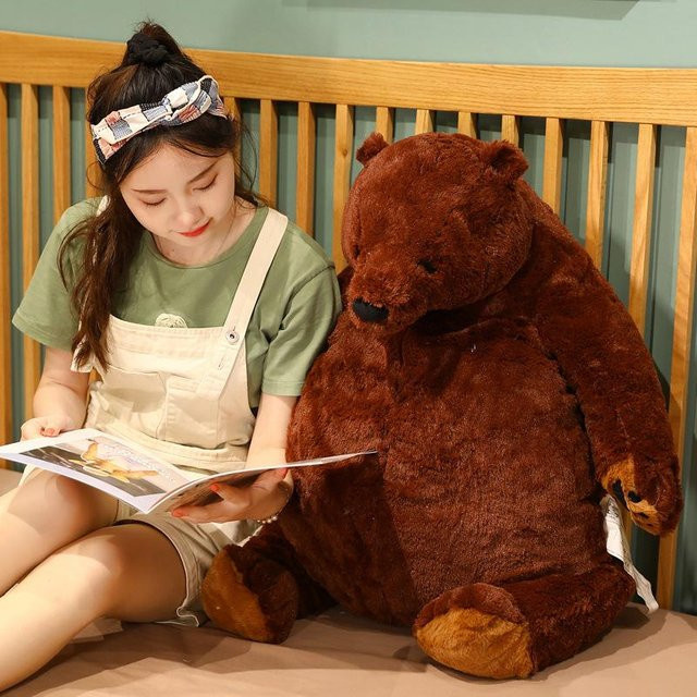 Teddybär Plüschtier, Dunkelbraun, 1-teiliges Set, ab 12 Jahren - Bild 1