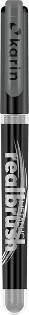 Karin Realbrush Metallic Ink in Silber - Bild 1