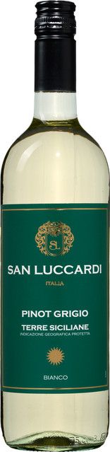 San Luccardi Pinot Grigio Weißwein, Sizilien, 0,75 l - Bild 1