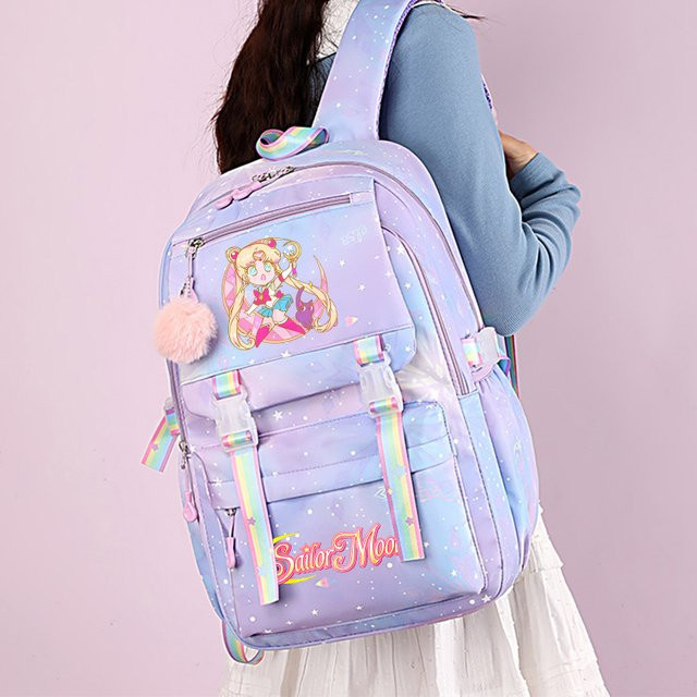 Bandai Sailor Moon Rucksack, Anime-Schultasche - Bild 1